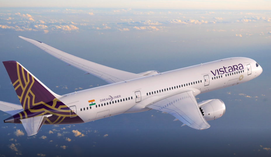 Vistara Airline:…Asia’s Third Youngest( The CH-Aviation ) Aircraft Fleet Award goes to Vistara