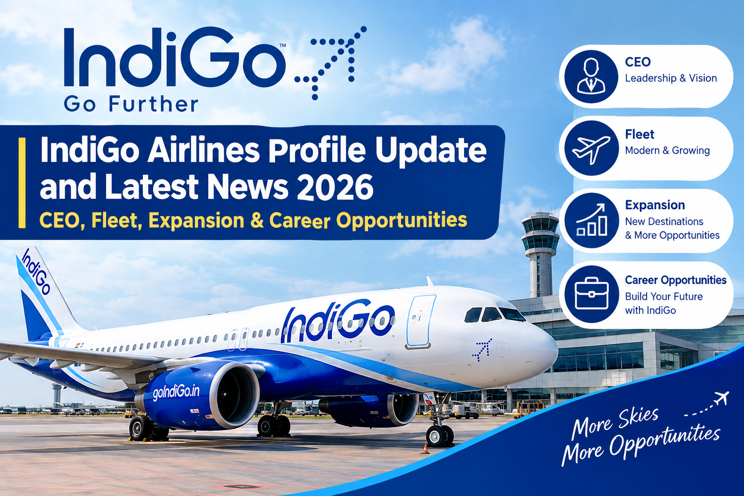 IndiGo Airlines Profile Update and Latest News 2026: CEO, Fleet, Expansion & Career Opportunities